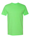 Unisex CVC T-Shirt - neon heather green