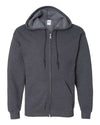 Unisex Heavy Blend™ Full-Zip Hooded Sweatshirt - dark heather