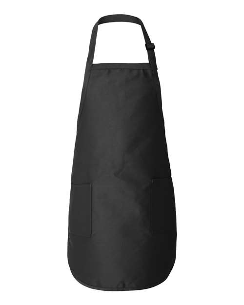 Full-Length Apron with Pockets - black by Q-Tees - Accessories