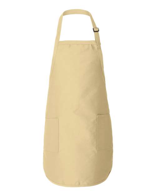 Full-Length Apron with Pockets - natural by Q-Tees - Accessories