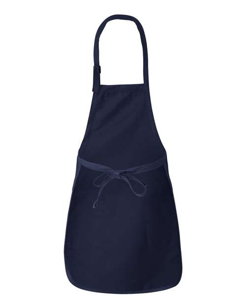 Full-Length Apron with Pockets - navy by Q-Tees - Accessories
