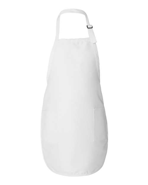 Full-Length Apron with Pockets - white by Q-Tees - Accessories