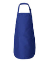 Full-Length Apron with Pockets - royal