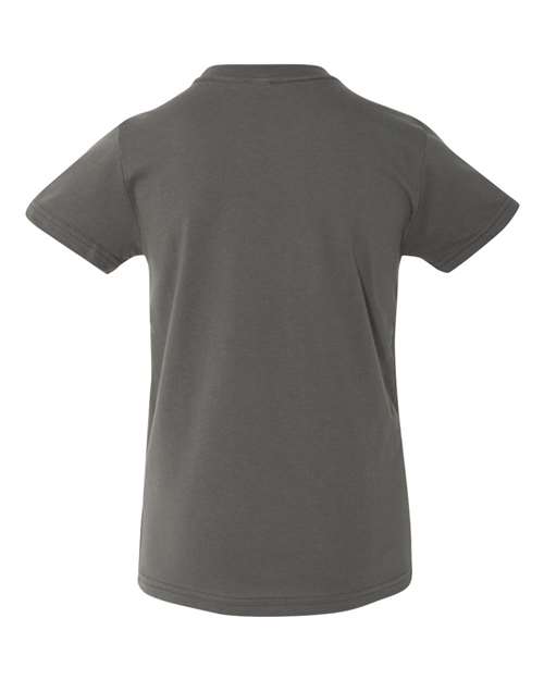 Youth Jersey Tee - asphalt by BELLA + CANVAS - T-Shirts - Premium