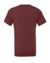 CVC Jersey Tee - heather cardinal