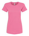 Women's Gold Soft Touch T-Shirt - azalea