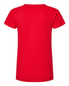 Women's Gold Soft Touch T-Shirt - deep red