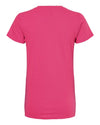 Women's Gold Soft Touch T-Shirt - heliconia