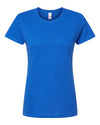 Women's Gold Soft Touch T-Shirt - royal