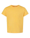 Toddler Jersey Tee - heather yellow gold