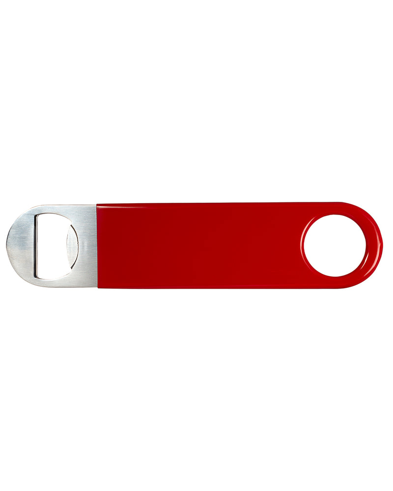 Prime Line Double Sided Metal Bottle Opener by Everyday Custom Print