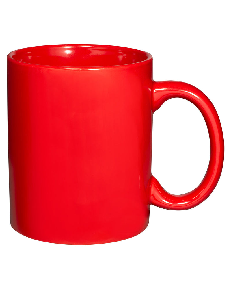 Prime Line 11 oz. Basic C Handle Ceramic Mug by Everyday Custom Print