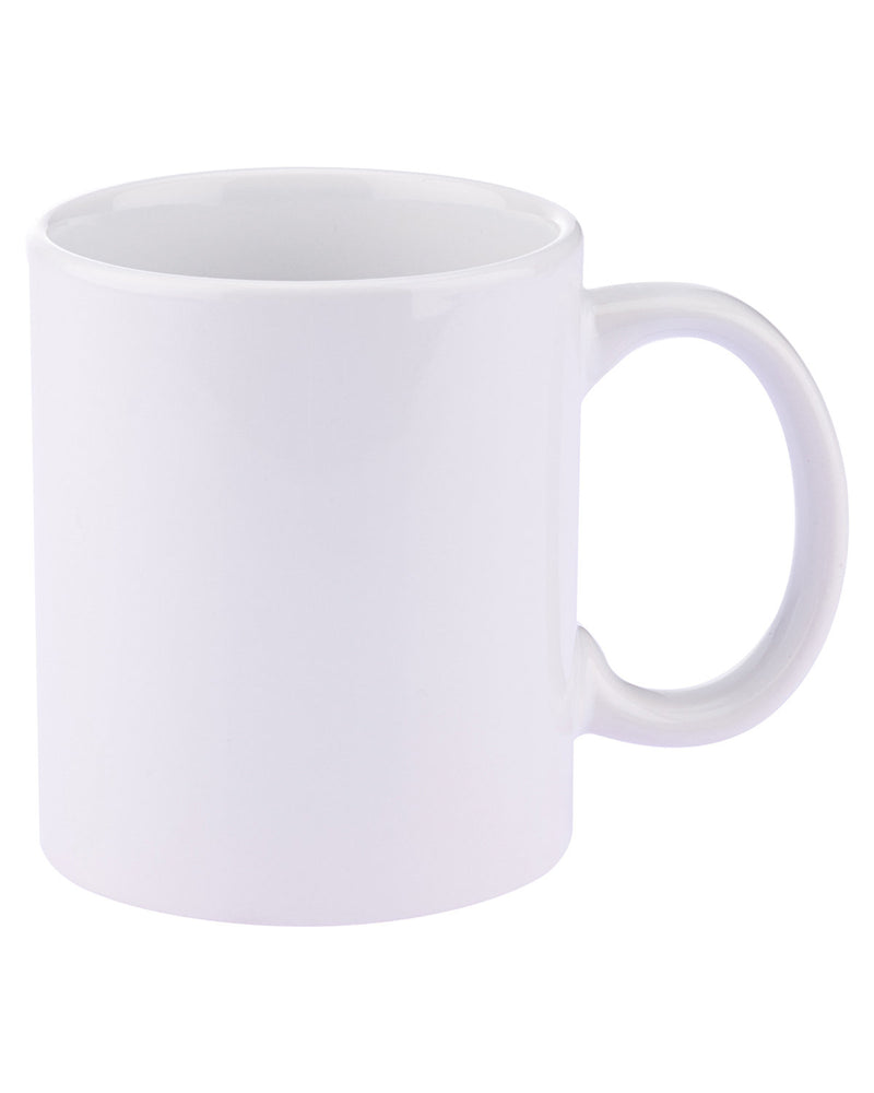 Prime Line 11 oz. Basic C Handle Ceramic Mug by Everyday Custom Print