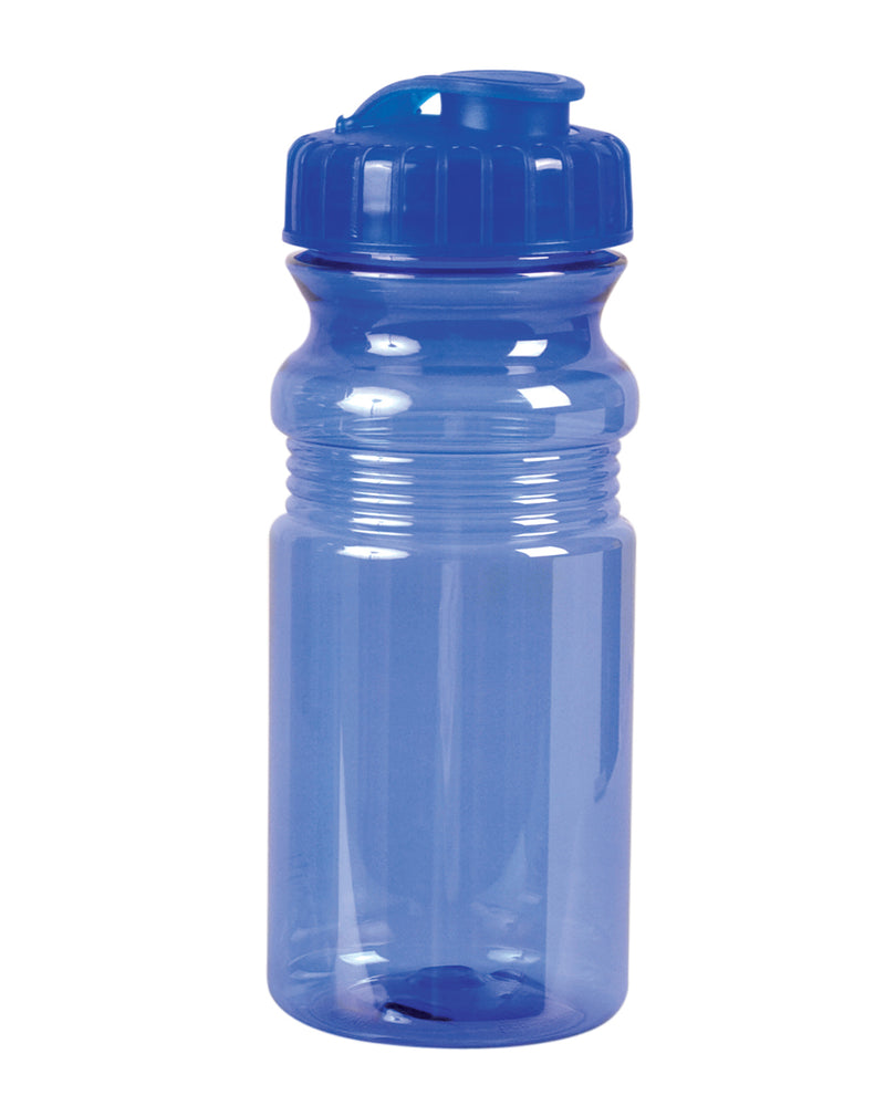 Prime Line USA Made 20 oz. Translucent Sport Water Bottle With Snap Cap by Everyday Custom Print