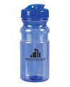 Prime Line USA Made 20 oz. Translucent Sport Water Bottle With Snap Cap