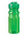 Prime Line USA Made 20 oz. Translucent Sport Water Bottle With Snap Cap