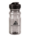 Prime Line USA Made 20 oz. Translucent Sport Water Bottle With Snap Cap