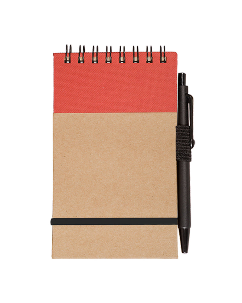 Prime Line Pocket Note Jotter Notebook & Pen 3" X 5" by Everyday Custom Print